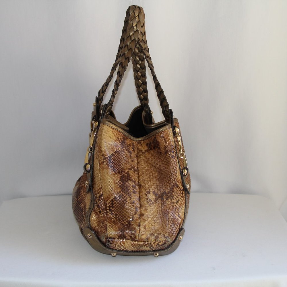 Gucci Pelham Medium Python Bag - image 3